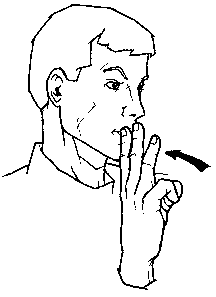"water" American Sign Language (ASL)
